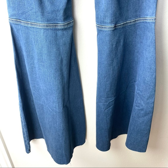 NWT Free People Just Float On Flare Jeans — Jericho Blue - Picture 7 of 8